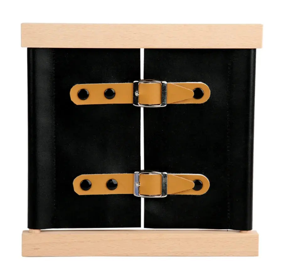 Wooden Montessori Toys Premium Dressing Frame Basic Skill Exercises Equipment Preschool Early Learning Educational Toys for Kids Trikidsworld