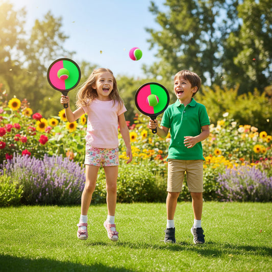 Sticky Ball Catch Game Set – Kids Outdoor Toy Trikidsworld