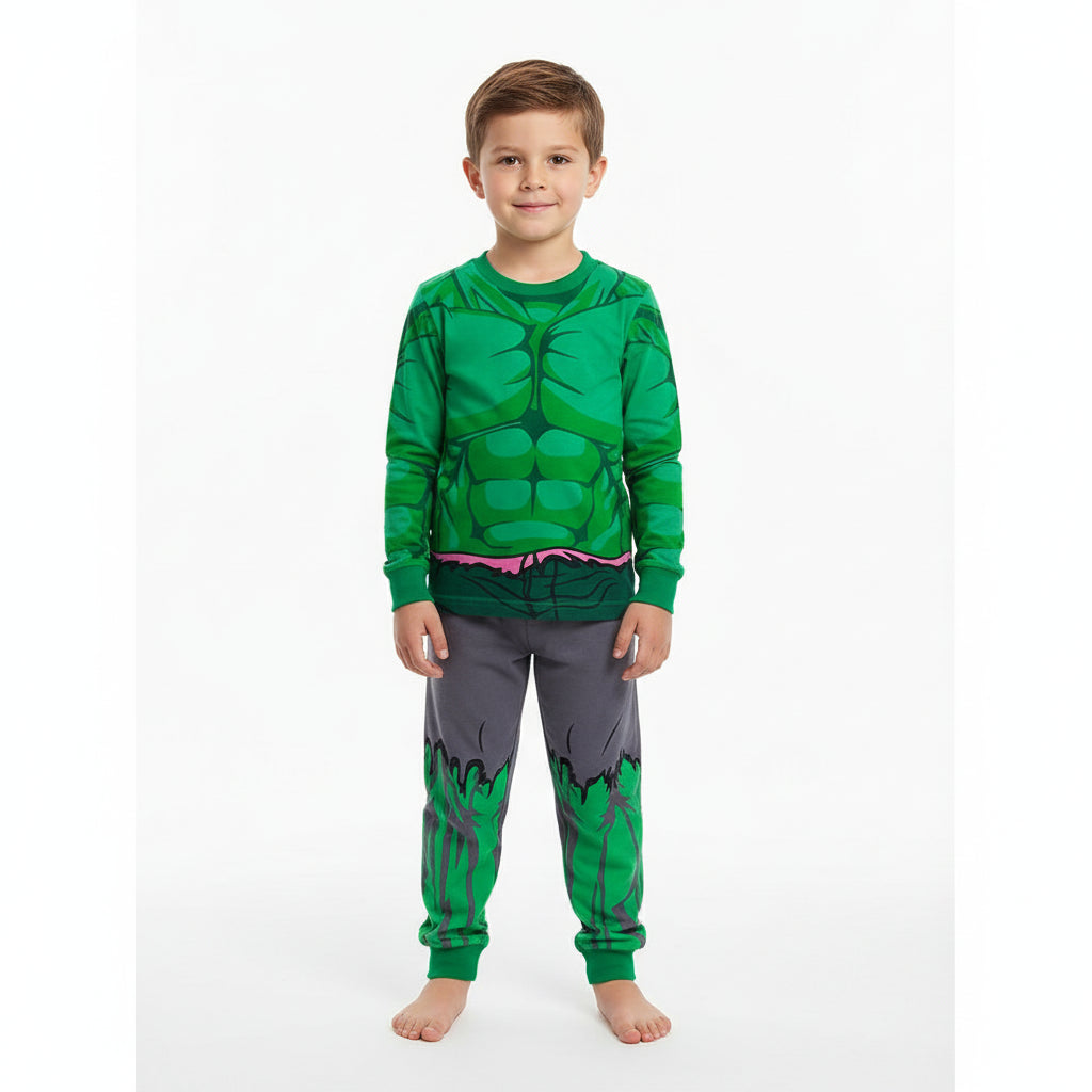 Spring Autumn Children's Mickey Clothing Sets Boys Sleepwear Clothes Kids Iron Man Pajamas Set Baby Girls Cotton Cartoon Pijamas Trikidsworld