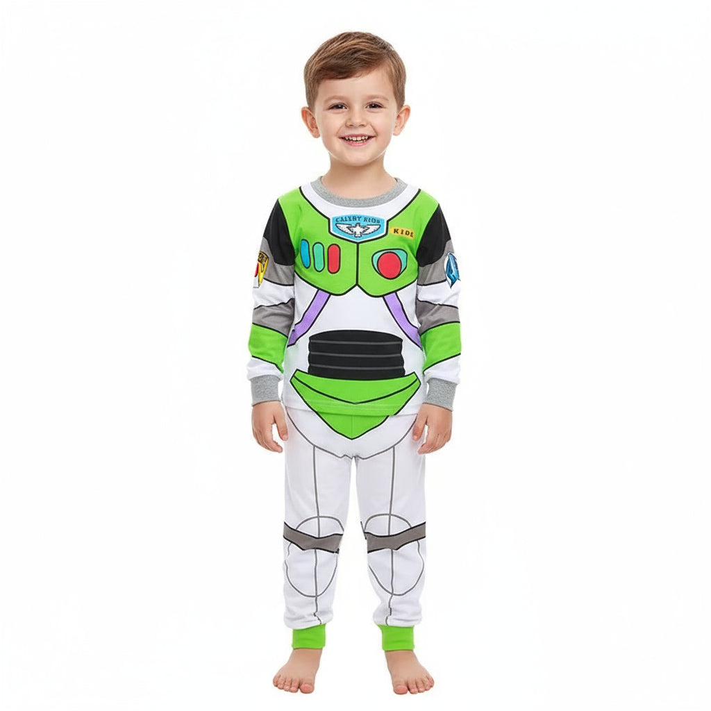 Spring Autumn Children's Mickey Clothing Sets Boys Sleepwear Clothes Kids Iron Man Pajamas Set Baby Girls Cotton Cartoon Pijamas Trikidsworld