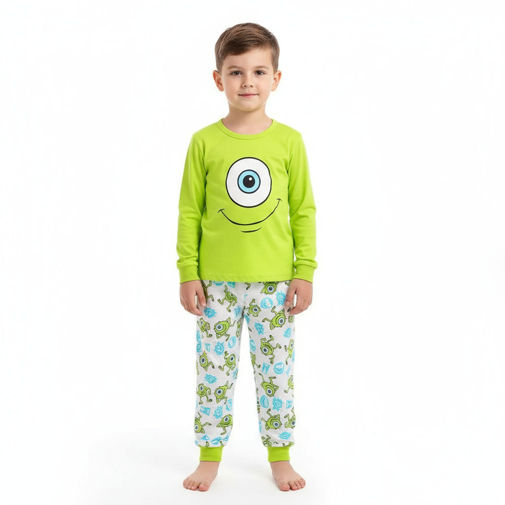 Spring Autumn Children's Mickey Clothing Sets Boys Sleepwear Clothes Kids Iron Man Pajamas Set Baby Girls Cotton Cartoon Pijamas Trikidsworld
