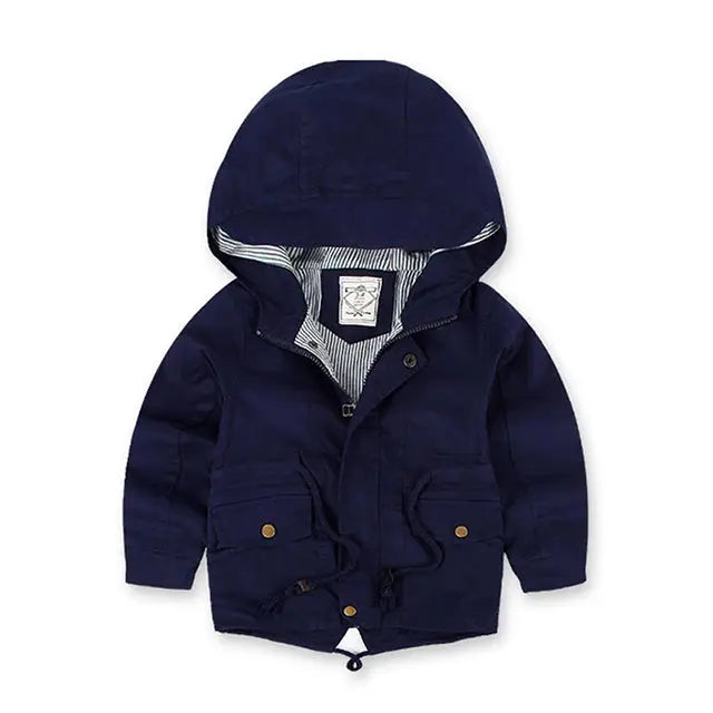 Children Winter Fleece Outdoor Jackets for Boys Hooded Warm Kids Boy Outerwear Windbreaker Autumn Casual Baby Boy Coats Clothing Trikidsworld