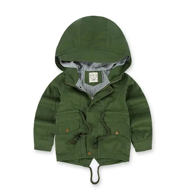 Children Winter Fleece Outdoor Jackets for Boys Hooded Warm Kids Boy Outerwear Windbreaker Autumn Casual Baby Boy Coats Clothing Trikidsworld