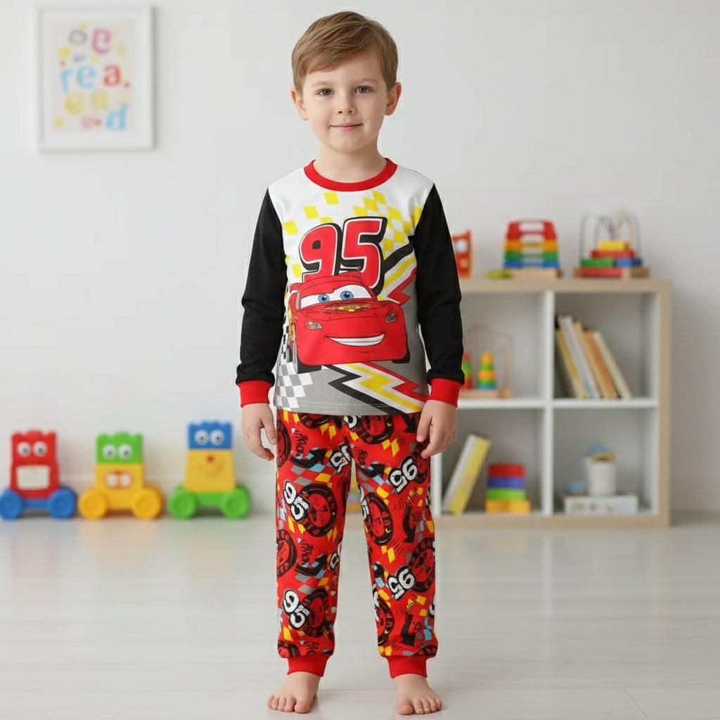 Spring Autumn Children's Mickey Clothing Sets Boys Sleepwear Clothes Kids Iron Man Pajamas Set Baby Girls Cotton Cartoon Pijamas Trikidsworld