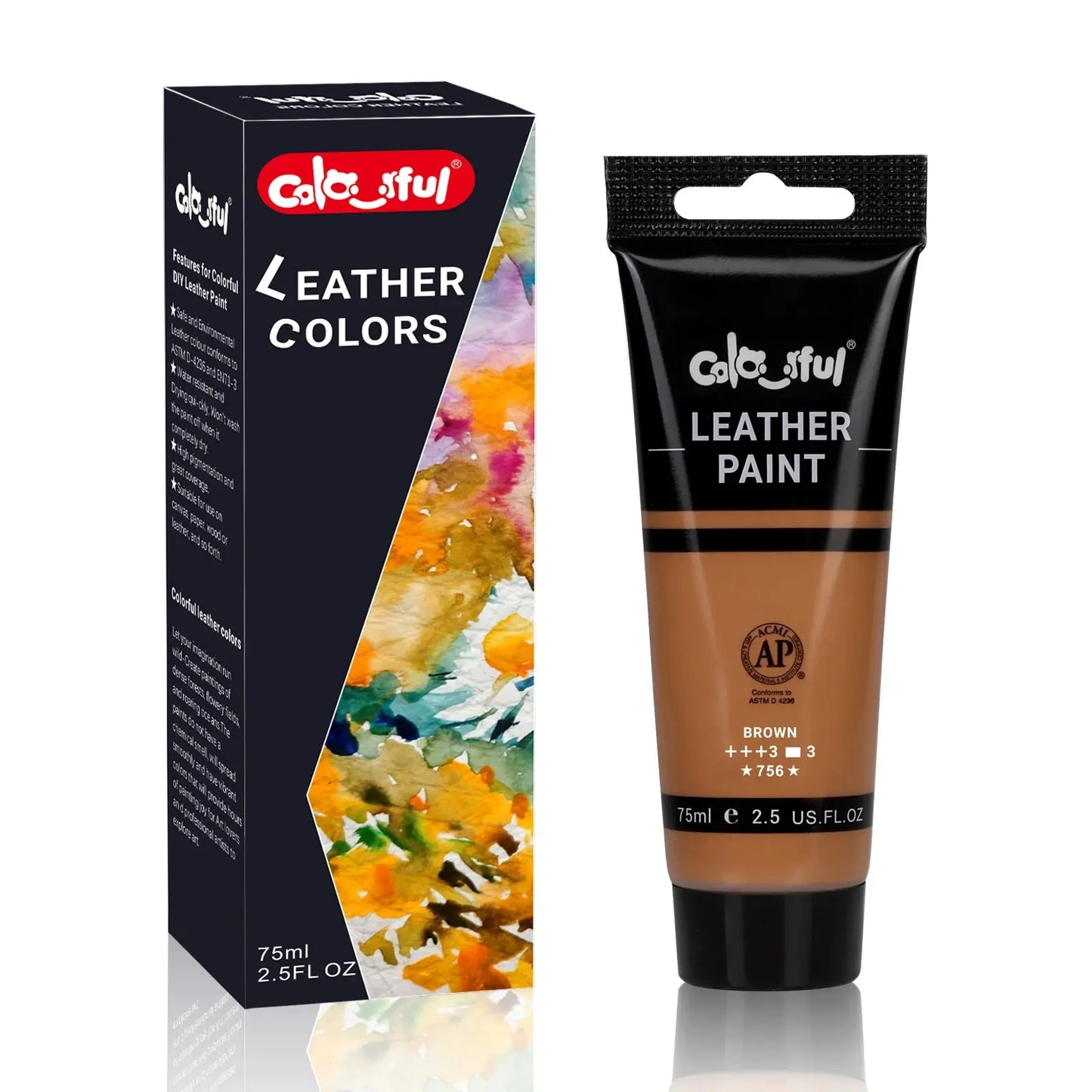 Acrylic Leather PigmentPaint set 12 Colors Leather For Bags,Shoe,Crafts DIY Waterproof Never Fading Leather Repair paint pigment Trikidsworld