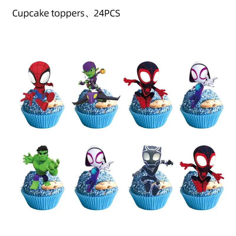 Birthday Party Decoration Spiderman Theme Balloon Trikidsworld