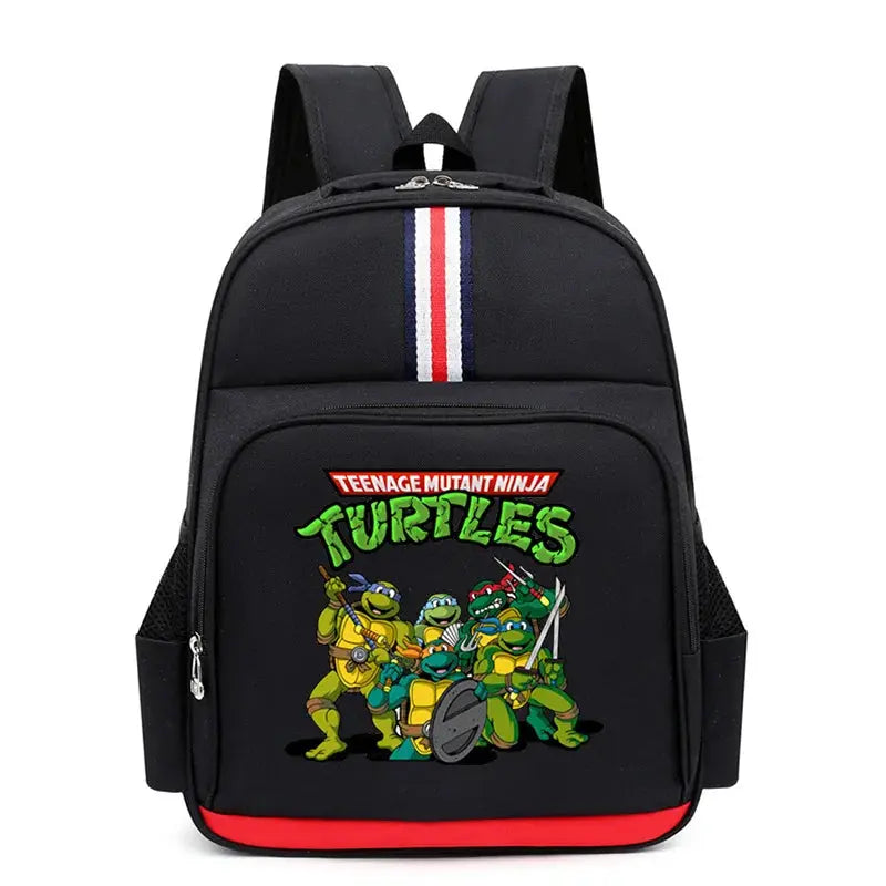 Teenage Ninja Turtle Backpack Anime Cartoon Print Kids Trikidsworld