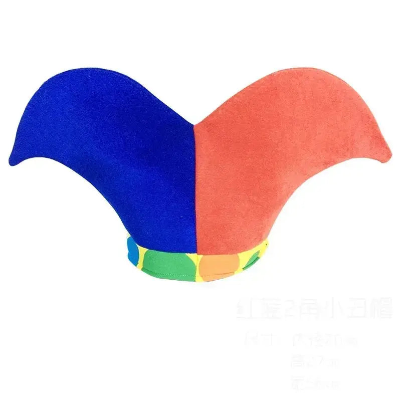 Adult Halloween Fancy Dress Up Hat Stage Show Props Clown Funny Dress Up Clown Hat Carnival Birthday Cake Cap Trikidsworld