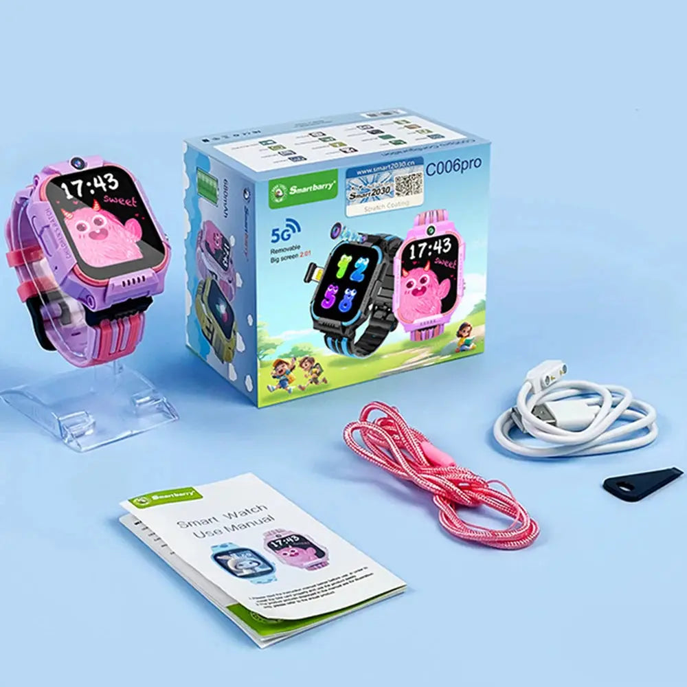 Kids Smartwatch 5G with GPS, HD Camera & Video Call Trikidsworld