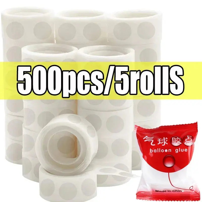 Double Sided Clear Sticky Point Tape Balloon Trikidsworld
