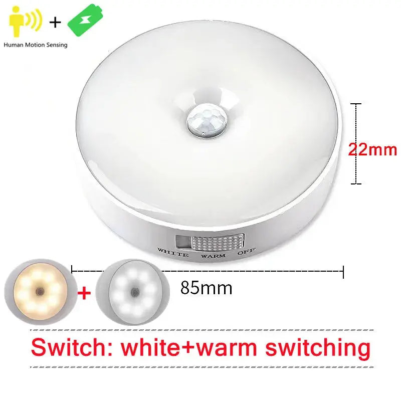 Rechargeable LED Night Light with Motion Sensor USB Trikidsworld