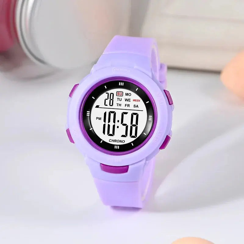Waterproof Kids Watch with Alarm & Luminous Display Trikidsworld