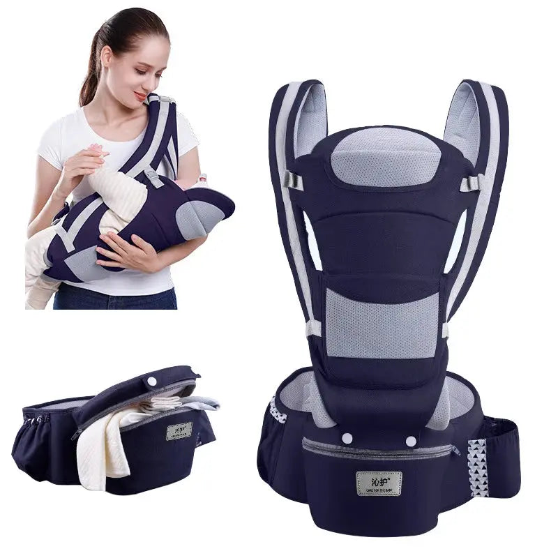 Ergonomic Baby Carrier with Hipseat Trikidsworld
