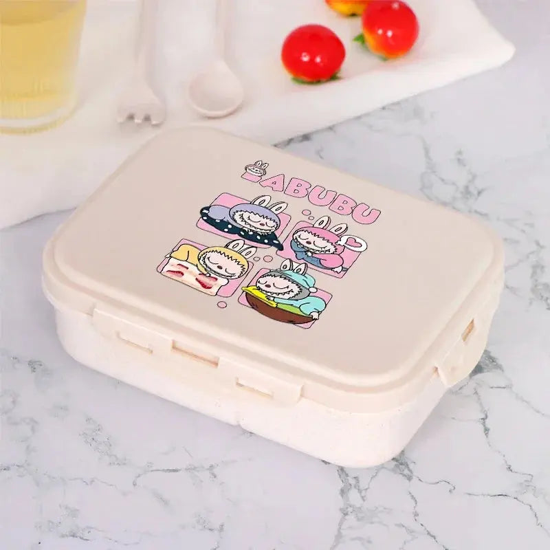 Lunch Bag Cartoon Crystal Sticker Warming Box Portable Outdoor Picnic Food Storage Bags Large Capacity Bento Boxs Gifts Trikidsworld