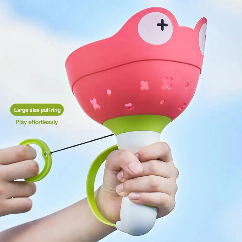 Flying Saucer Disc Launcher Kids Flying Toys Pull String UFO Throw Catch Outdoor Sport Propeller Children Toys Gift For Boy Girl Trikidsworld