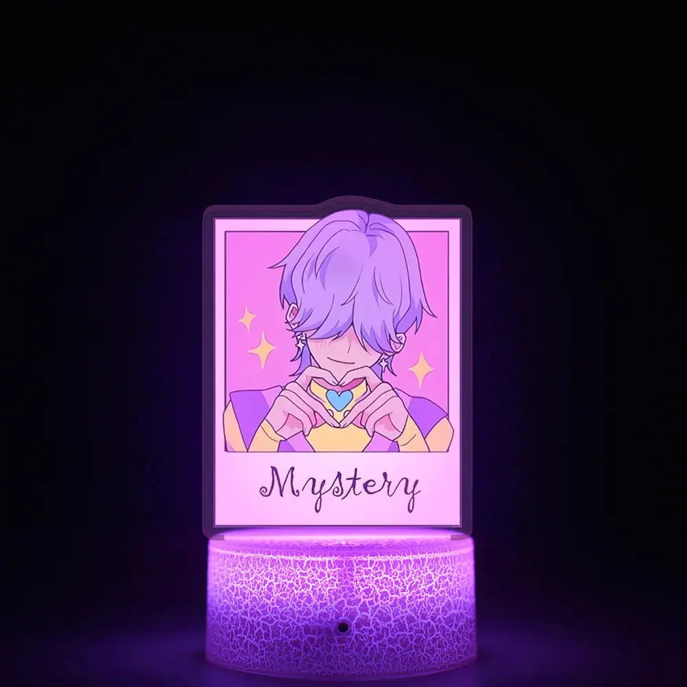 KPop K-POP Demon Hunters Kawaii Zoe Rumi Mira Saja Boys Superstar Monochrome Light Remote Control 16 Color Light Night Light Trikidsworld