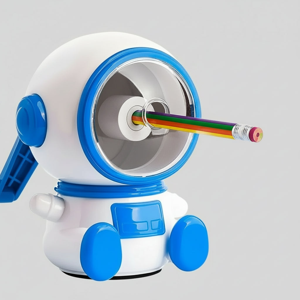 Cartoon Dinosaur Pencil Sharpener – Hand-Cranked & Anti-Jam Trikidsworld