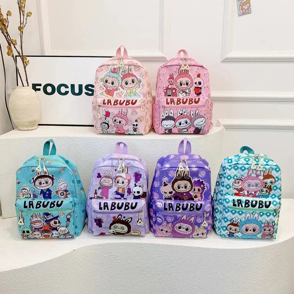 New Cartoon Student Schoolbag Anime Cartoon Cute Large Capacity Backpacks Kawaii Student Shoulders Bag Child Birthday Gifts Trikidsworld