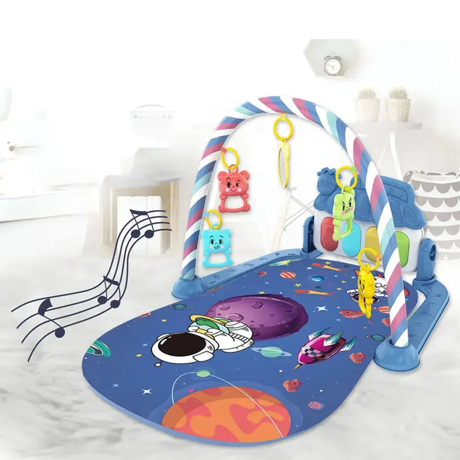 Baby Activity Gym Rack Early Education 0-36 Months Toy Gifts Musical Newborn Piano Keyboard Crawling Blanket Pedal Play Mat Trikidsworld