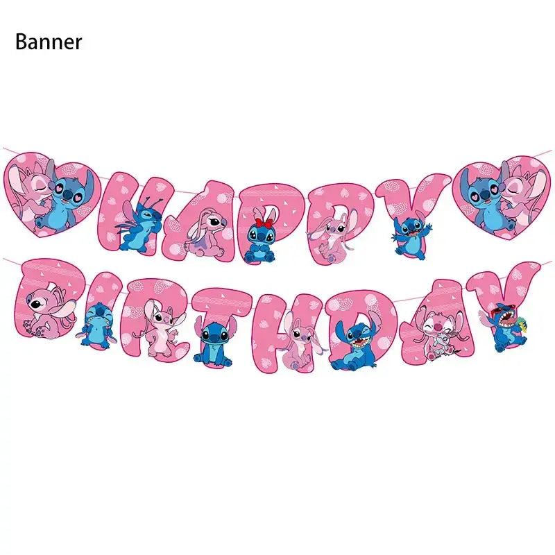 Birthday Party Lilo and Stitch Decoration Kids Trikidsworld