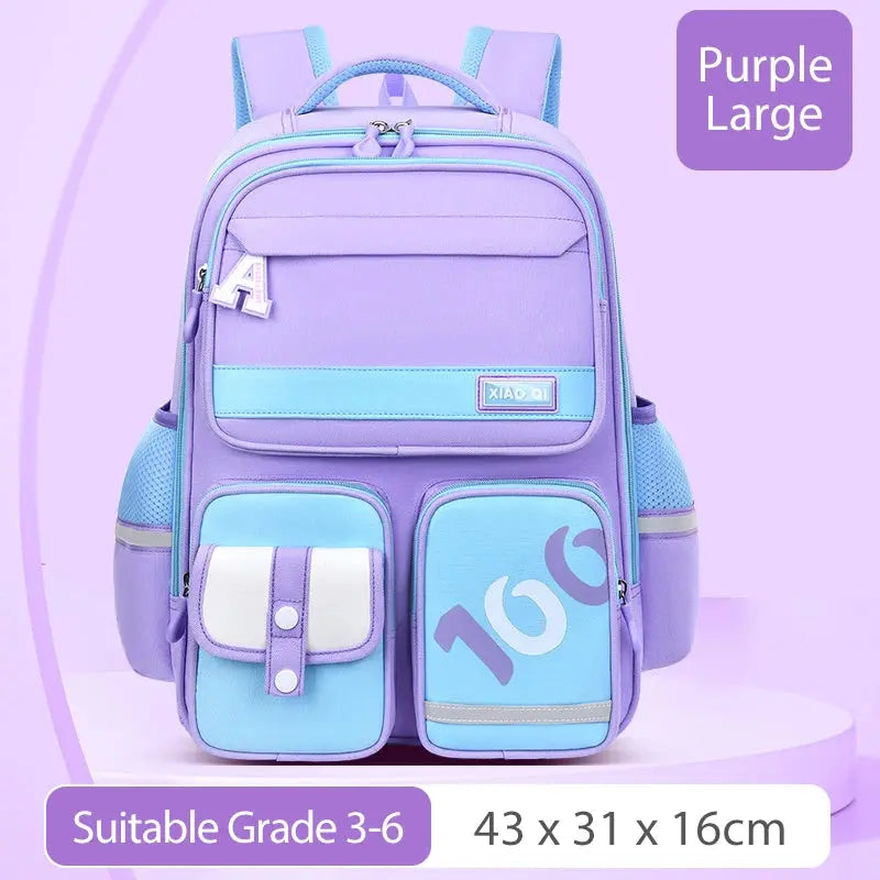 Primary school bag boys backpack bag school kids ergonomic preschool bag girls kindergarten children bookbag Trikidsworld