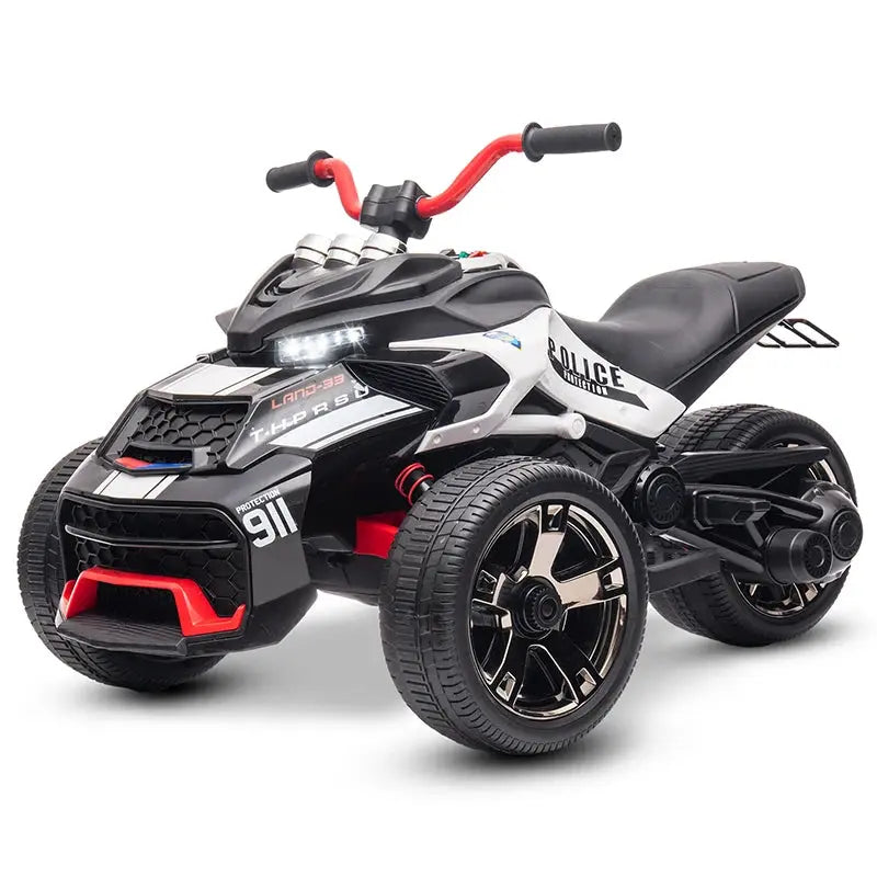 12V Kids ATV Ride On Toy Three-Wheel Electric Vehicle for 3-8y Kids Gifts Battery Powered Car Toys with Lights,Music Trikidsworld