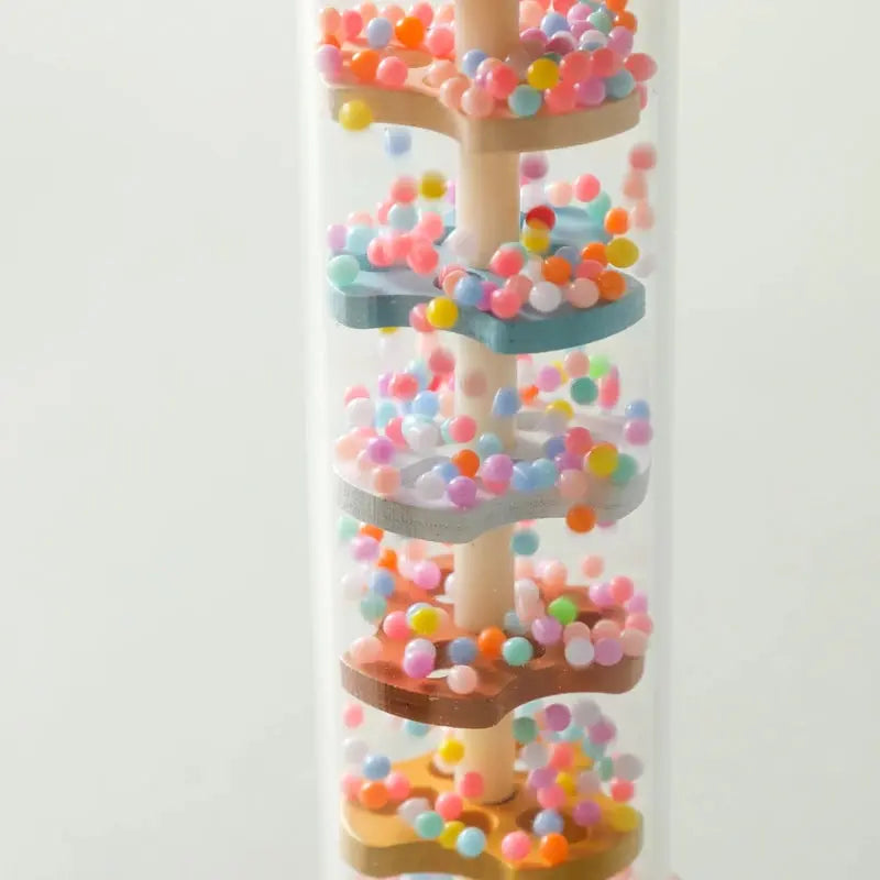 Colorful Musical Rain Stick Hourglass Rattle Trikidsworld