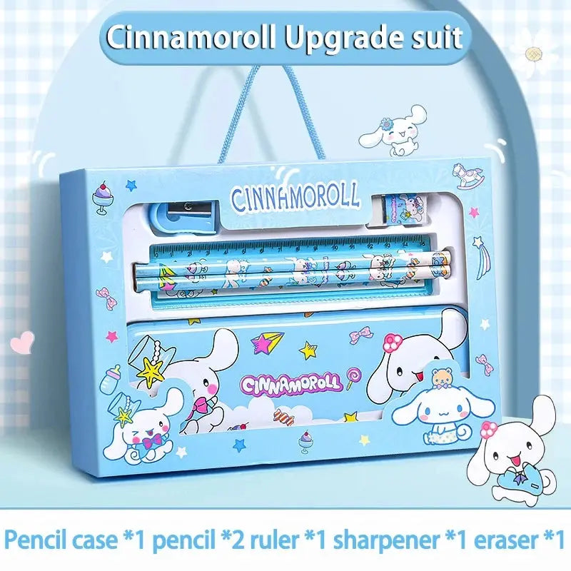 Sanrio Kawaii Stationery Set – 12-Piece Gift Box Trikidsworld