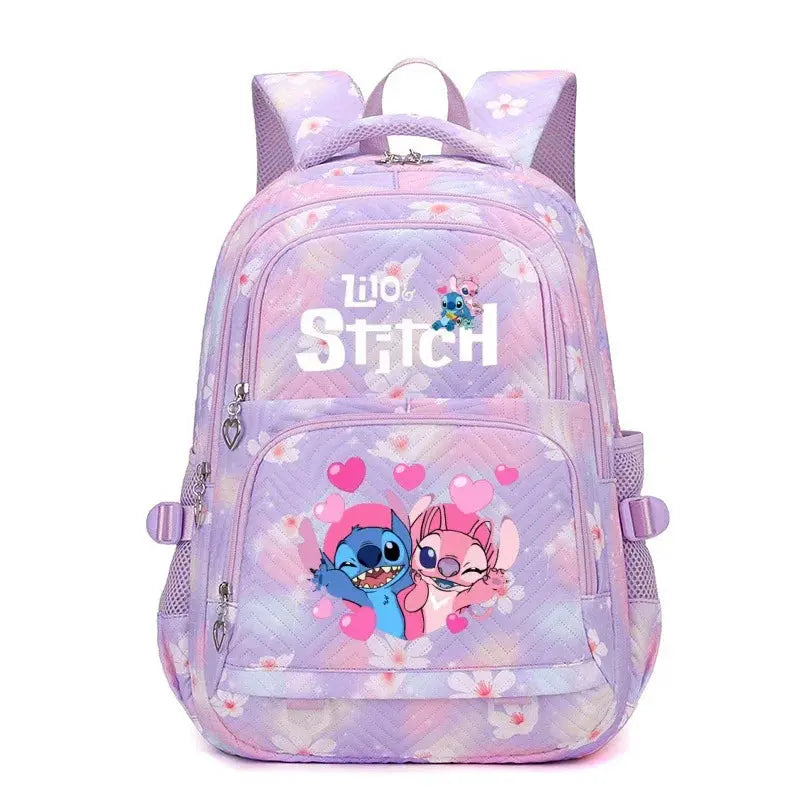 Stitch Anime Backpack – Large Capacity & Lightweight for Girls and Women - Stitch backpack Trikidsworld