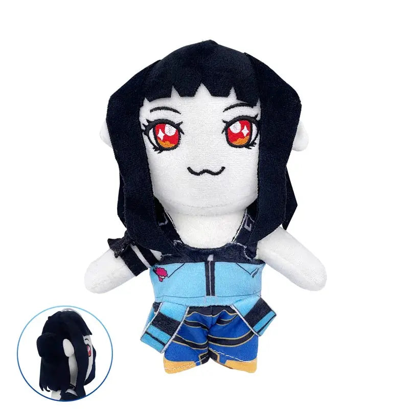 Anime Kpop Demons Hunters Plush Cute Purple Tiger Black Hat Magpie With 3 Eyes Monster Hunt Girl Group Stuffed For Fans Gifts Trikidsworld