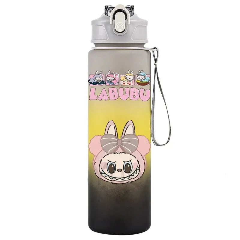 750Ml Cartoon Printed Water Bottle Teenger Student Drinking Portable Cartoon Large Capacity Outdoor Sport Water Cup Kid Gift Trikidsworld