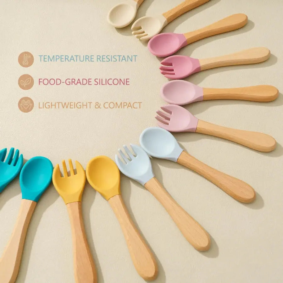 Tiny Bites Trio: Suction Feeding Set for Little Ones Trikidsworld
