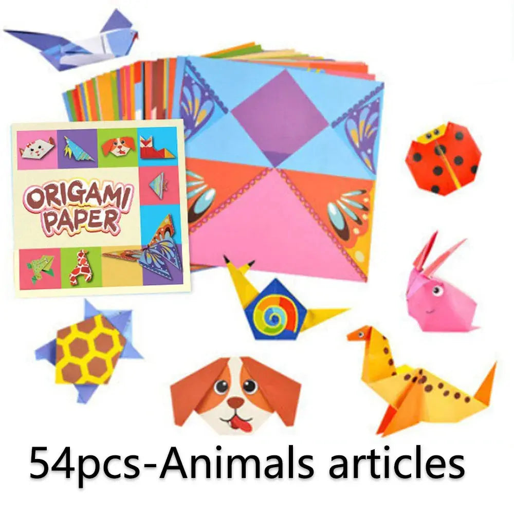 Origami Kit with 30/108 Sheets & Guide Book – DIY for Kids & Beginners Trikidsworld