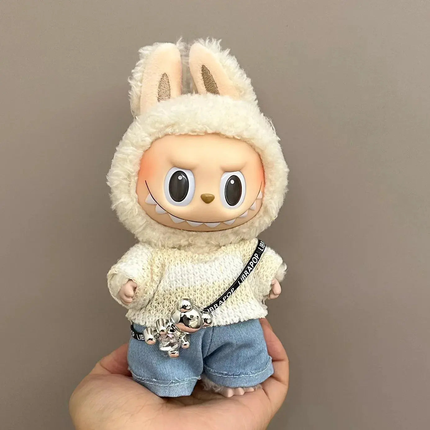 Cute Labubu Clothes Labubu Accessories Designer Suitable for V1 V2 V3 Personality Fashion Birthday Gift NO DOLL Trikidsworld