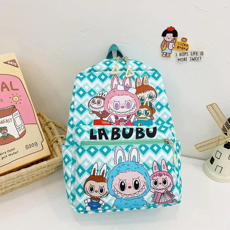 New Cartoon Student Schoolbag Anime Cartoon Cute Large Capacity Backpacks Kawaii Student Shoulders Bag Child Birthday Gifts Trikidsworld
