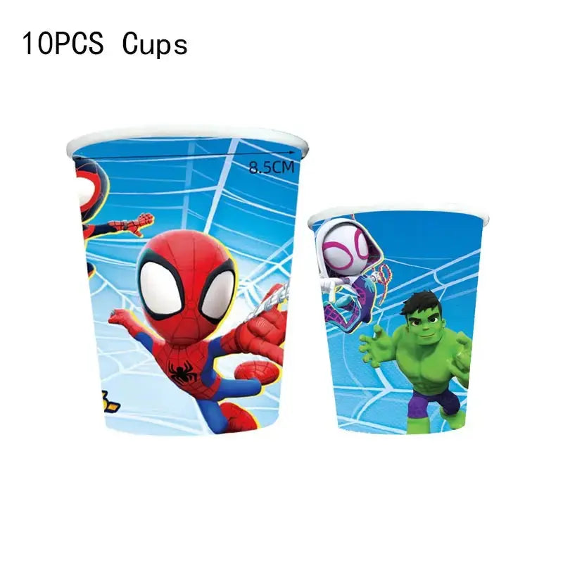 Birthday Party Decoration Spiderman Theme Balloon Trikidsworld