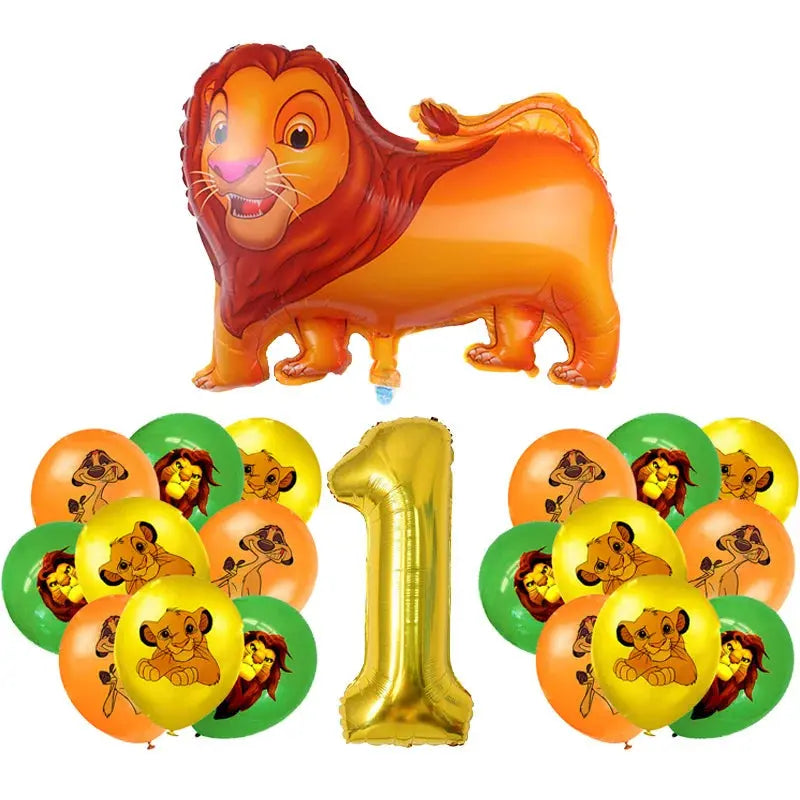 Balloon Baby Lion King Simba Party Decoration Trikidsworld