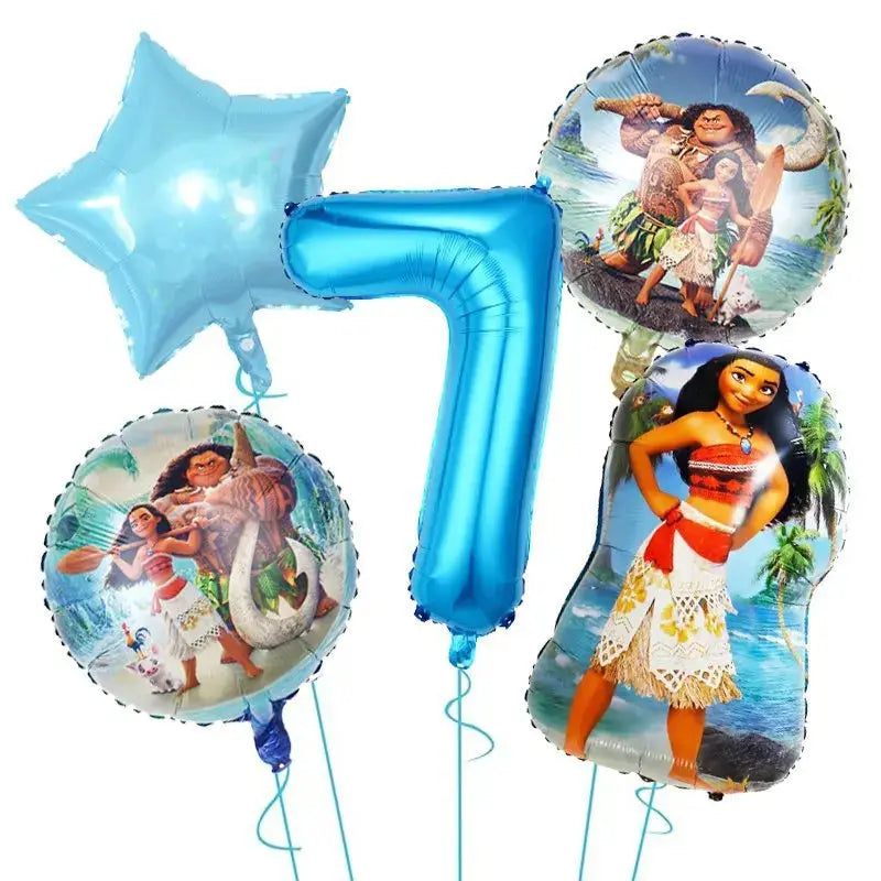 Moana Birthday Party Decoration Cartoon Trikidsworld