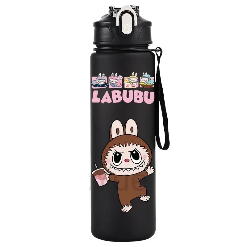 750Ml Cartoon Printed Water Bottle Teenger Student Drinking Portable Cartoon Large Capacity Outdoor Sport Water Cup Kid Gift Trikidsworld