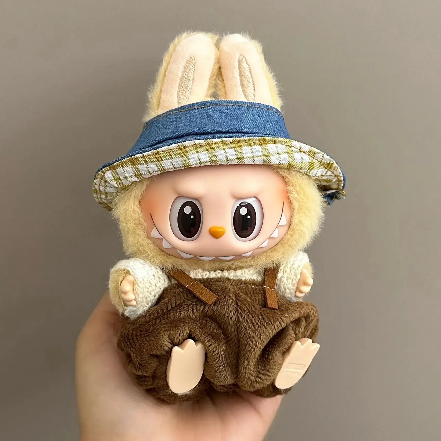 Cute Labubu Clothes Labubu Accessories Designer Suitable for V1 V2 V3 Personality Fashion Birthday Gift NO DOLL Trikidsworld