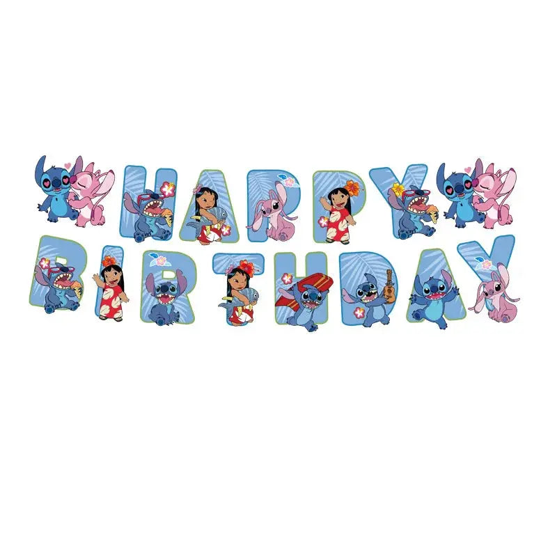Birthday Party Decoration Lilo And Stitch Trikidsworld