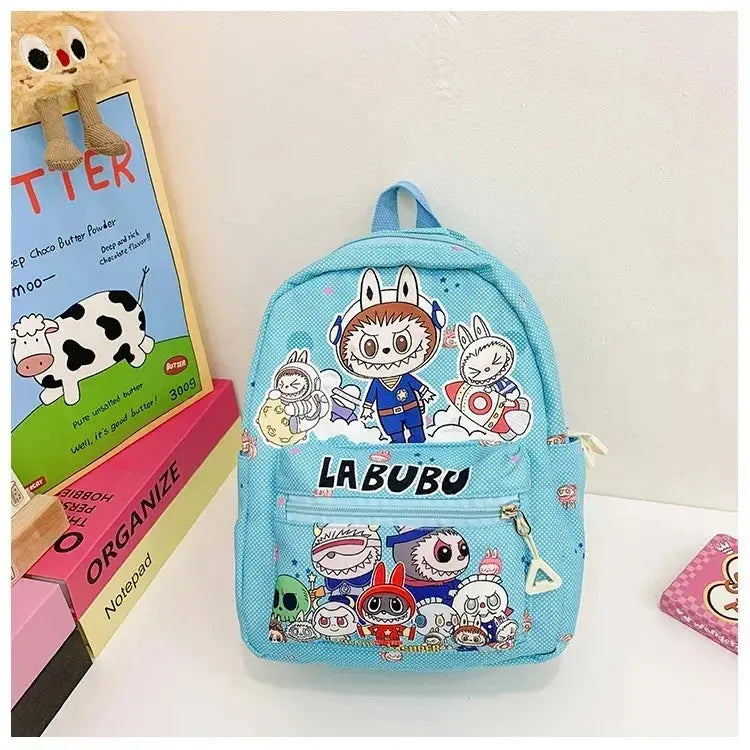 New Large Capacity Children's Backpack Lovely Primary School Student Bag Kindergarten Double Shoulder Bag Bubble Mart Bag Trikidsworld