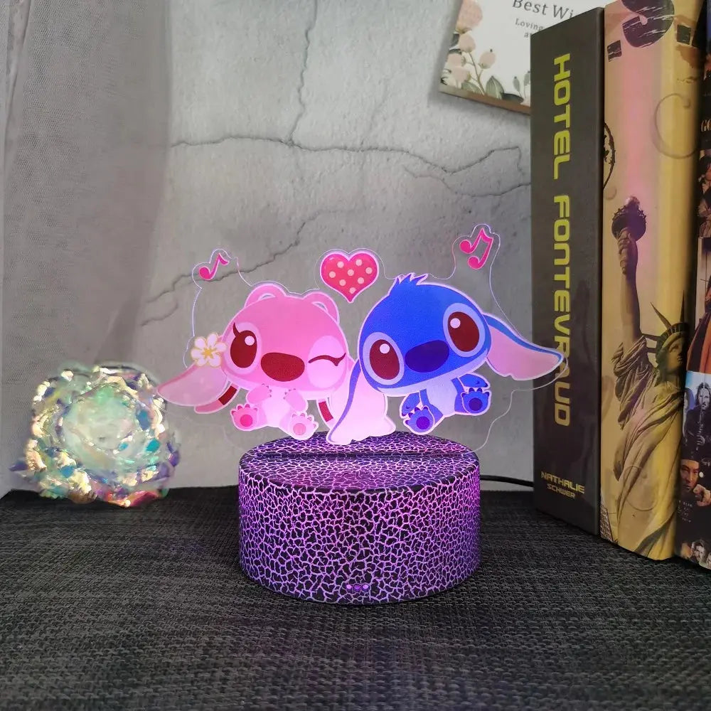 Lilo & Stitch Kids Night Light | Creative Cartoon Table Lamp Gift Trikidsworld