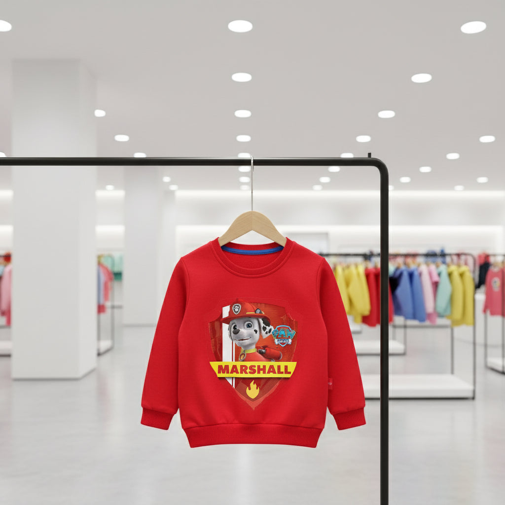 Paw Patrol Print Kids Sweatshirts Cartoon Children Hoodies Funny Autumn Spring Baby Pullover Outwear Tops Girls Boys Clothes Trikidsworld