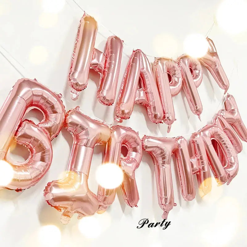 Foil Balloons Happy Birthday Trikidsworld