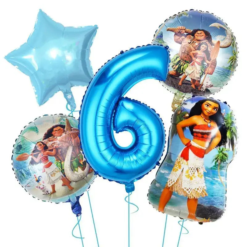 Moana Birthday Party Decoration Cartoon Trikidsworld