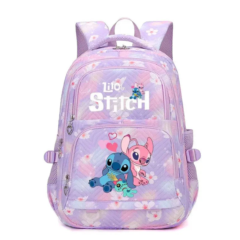 Stitch Anime Backpack – Large Capacity & Lightweight for Girls and Women - Stitch backpack Trikidsworld
