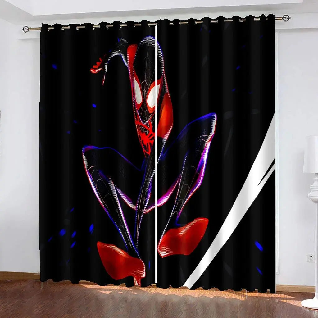 Spider-Man Kids Blackout Curtain for Room Decor Trikidsworld