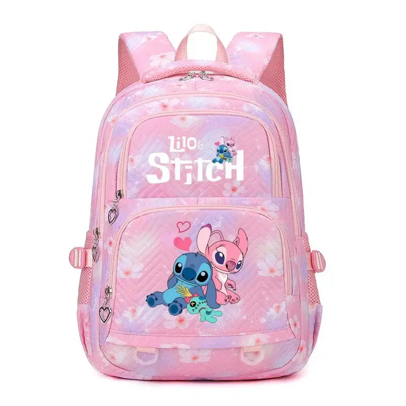 Stitch Anime Backpack – Large Capacity & Lightweight for Girls and Women - Stitch backpack Trikidsworld
