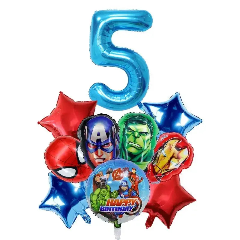 Kids Avengers Marvel Birthday Party Decoration Trikidsworld